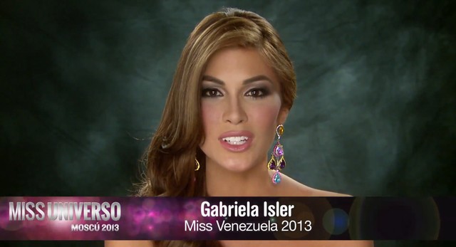 Gabriela Isler: Oto Miss Universe 2013