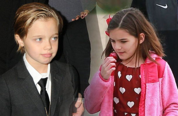 Suri Cruis i Shiloh Jolie-Pitt połączyło coś niesamowitego