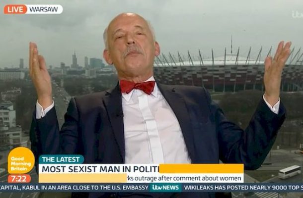 Janusz Korwin Mikke ZNISZCZONY przez Piersa Morgana!