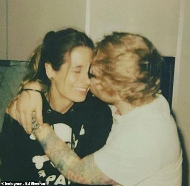 Ed Sheeran i Cherry Seaborn, fot. Instagram