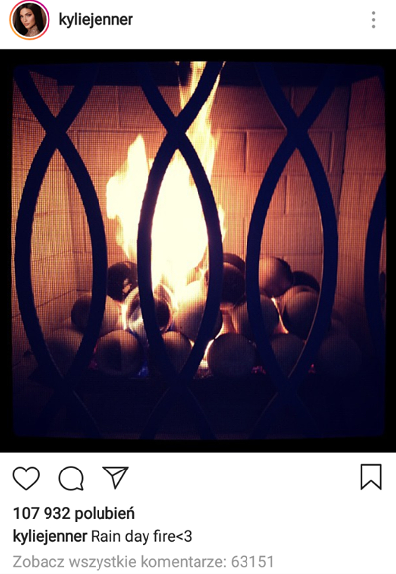 Będziecie zszokowani tym, jak wyglądał PIERWSZY post Kylie Jenner na Insta!