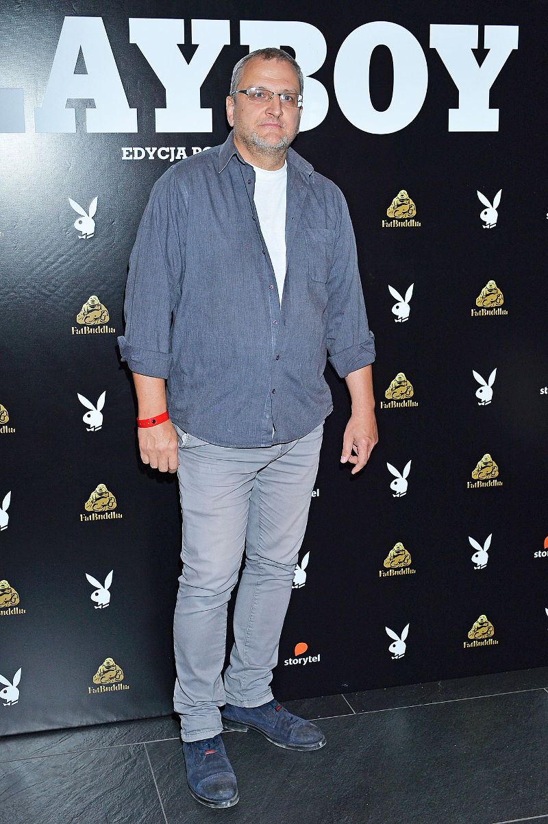 Warnke ze Stramowskim, Lubos i Miss Earth na wernisażu Playboya Warnke ze Stramowskim, Lubos i Miss Earth na wernisażu Playboya