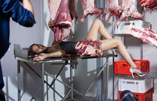 Top Model  zobaczcie modelki i modeli ubranych w MIĘSO