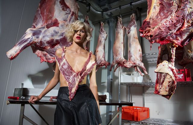 Top Model  zobaczcie modelki i modeli ubranych w MIĘSO