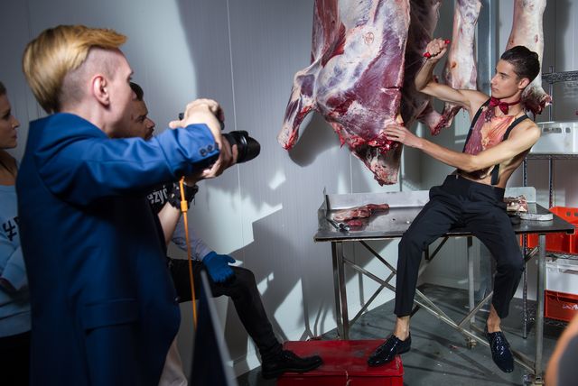 Top Model  zobaczcie modelki i modeli ubranych w MIĘSO