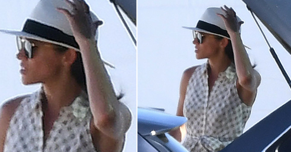 Uśmiechnięta Meghan Markle na mniej oficjalnym turnieju polo w Ascot Uśmiechnięta Meghan Markle na mniej oficjalnym turnieju polo w Ascot