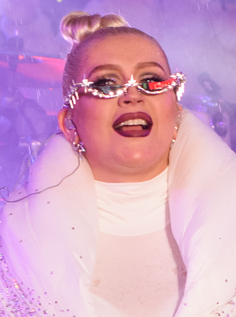 Christina Aguilera w FATALNEJ sylwestrowej stylizacji. Przytyła?