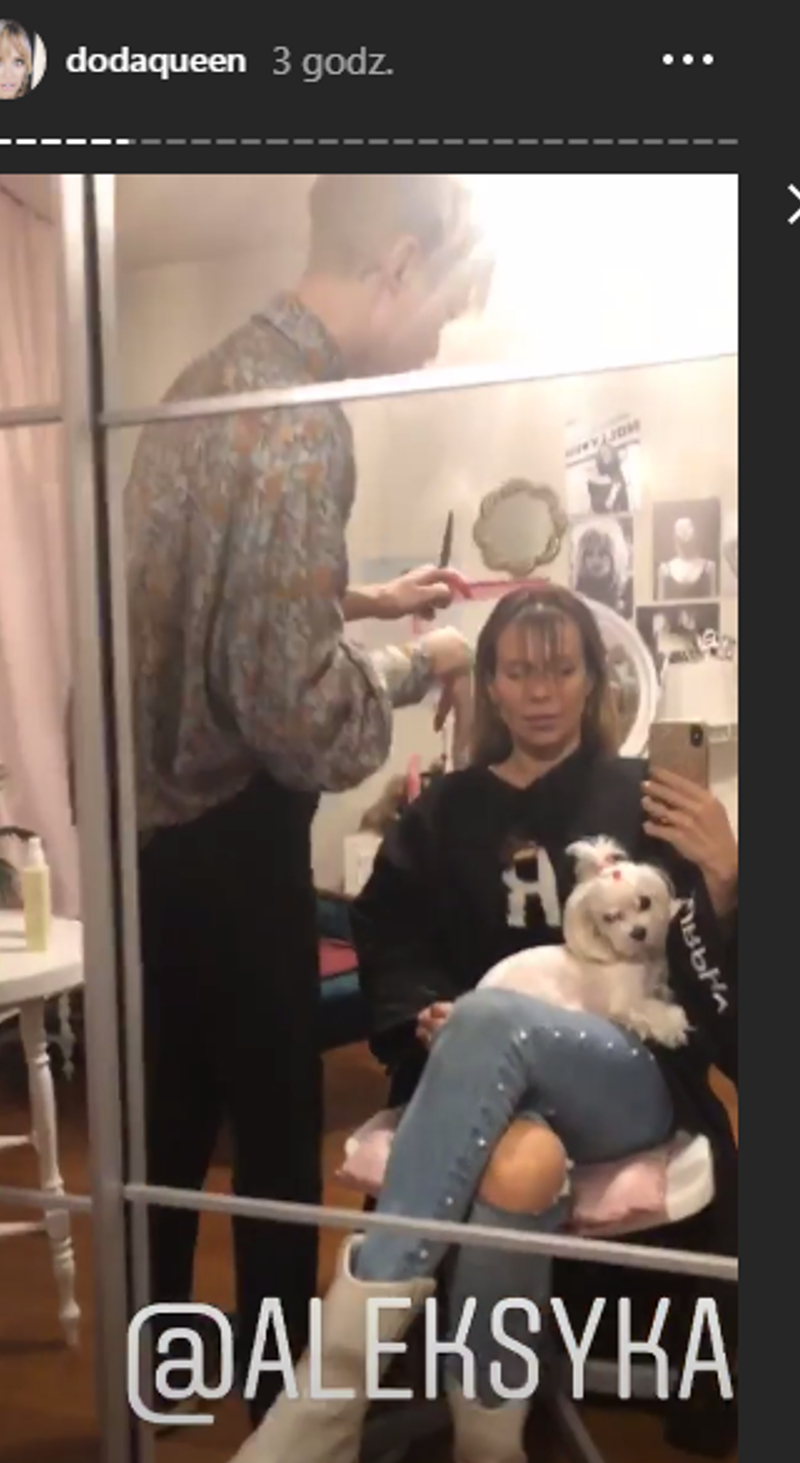 Doda OBCIĘŁA grzywkę! Wygląda tak młodo!