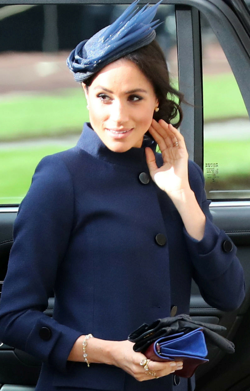 Meghan na ślubie Eugenii! Ubrała się jak była DZIEWCZYNA księcia Harry'ego! 