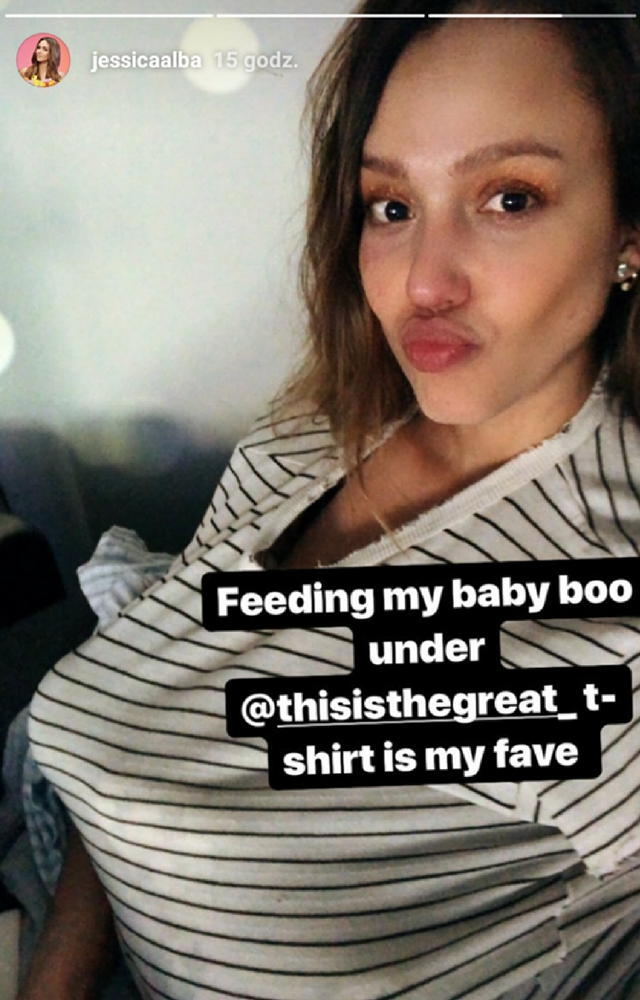 Jessica Alba pokazuje jak karmi piersią kilkutygodniowego synka! Jessica Alba pokazuje jak karmi piersią kilkutygodniowego synka!
