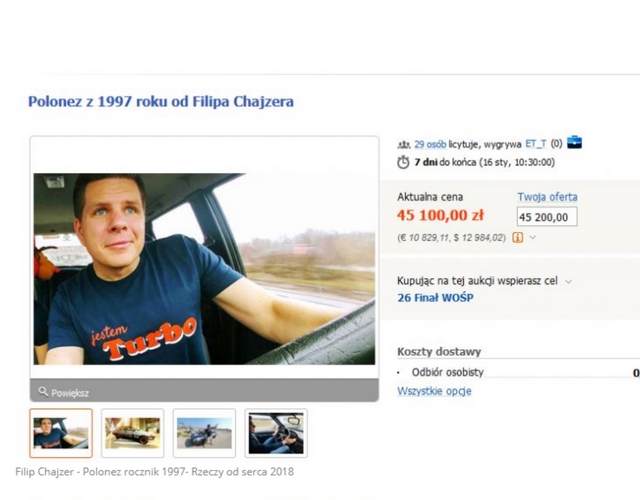 WOŚP 2018 - co oddały cennego polskie gwiazdy?