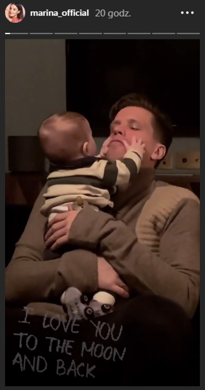 Wojtek Szczęsny to tata IDEALNY. Liam nie może się od niego oderwać