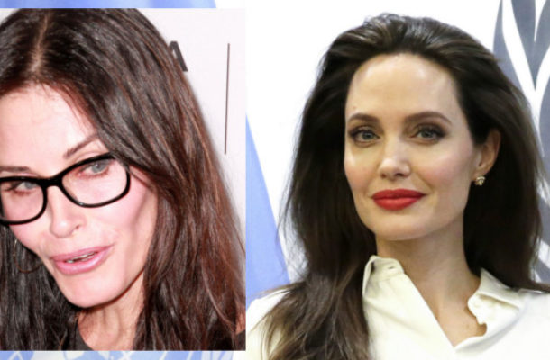 Courtney Cox rozmawiała z Angeliną Jolie jak ze ŚMIECIEM?