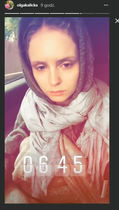 ZMĘCZONA Olga Kalicka bez makijażu! Nie ma czasu się wyspać!