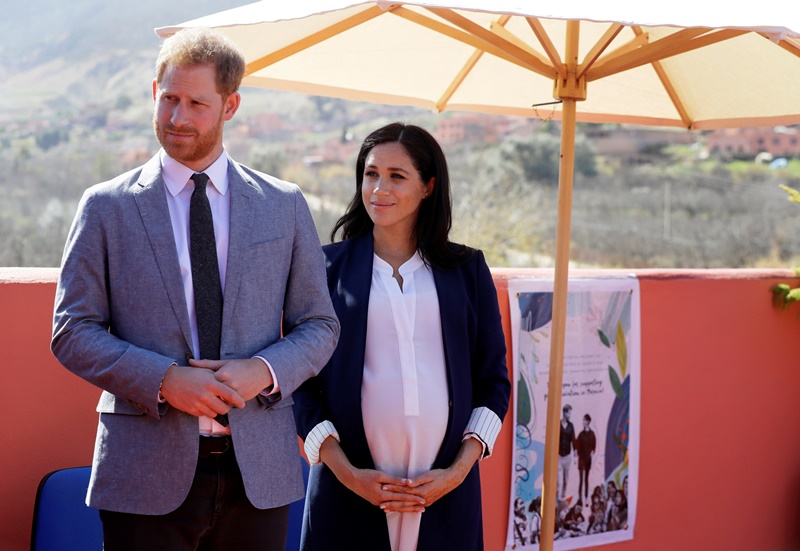 Britain's Prince Harry and Meghan, Duchess of Sussex, visit Morocco