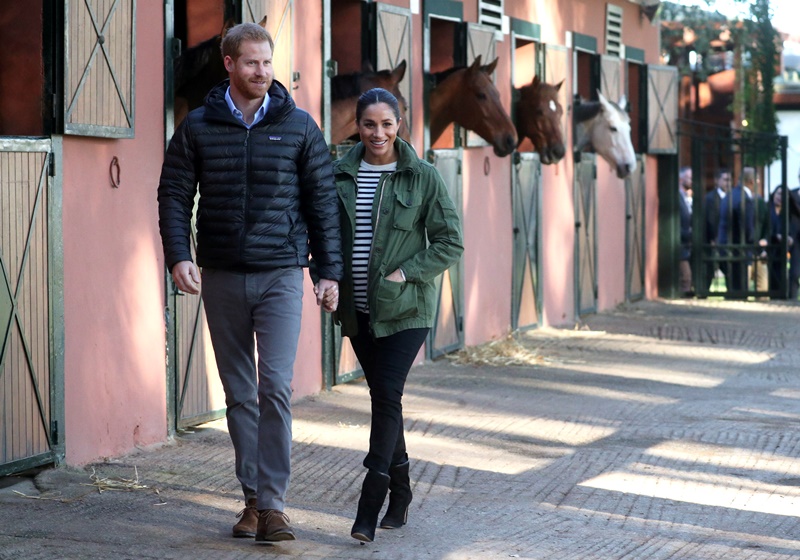 Britain's Prince Harry and Meghan, Duchess of Sussex, visit Morocco