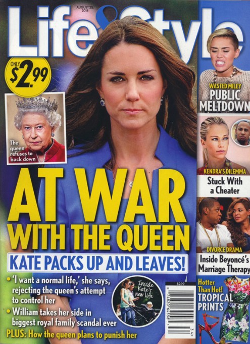 Kate Middleton toczy wojnę z królową Elżbietą II