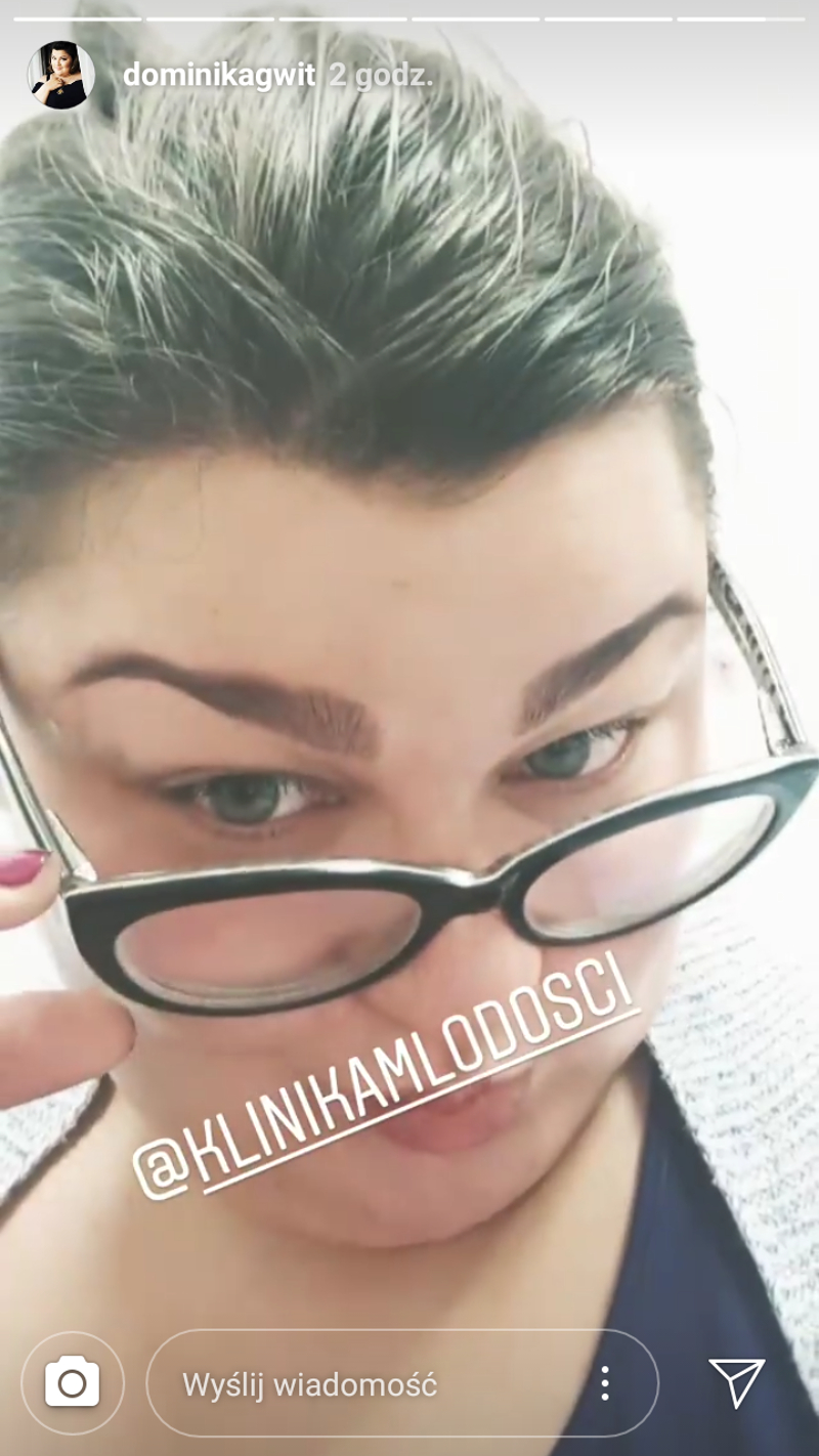 Dominika Gwit pokazała się bez makijażu! Wygląda na zmęczoną?