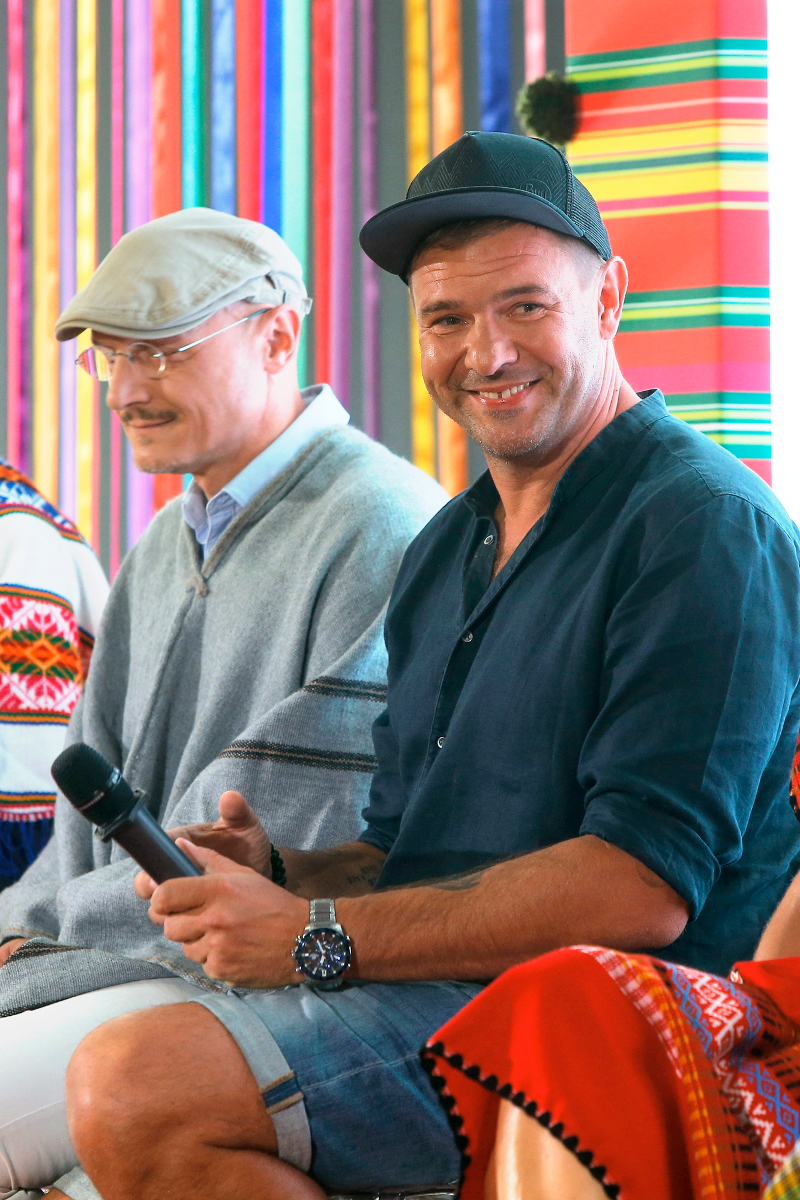 Szulim, Steczkowska, dwóch Chajzerów na konferencji Ameryka Express