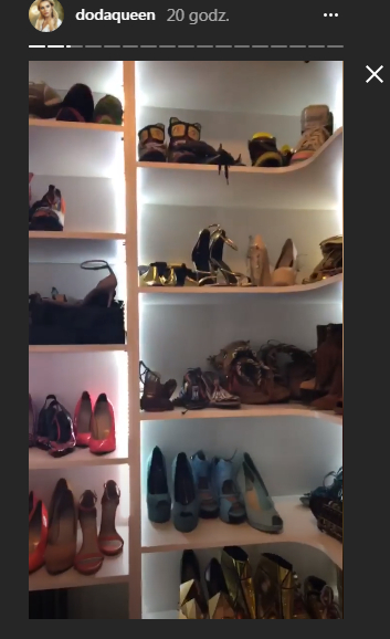 Doda pokazała OGROMNĄ garderobę: to jeden z DWUDZIESTU wieszaków!