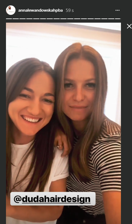 Lewandowska w prostych włosach CHWALI się wizytą u fryzjera!