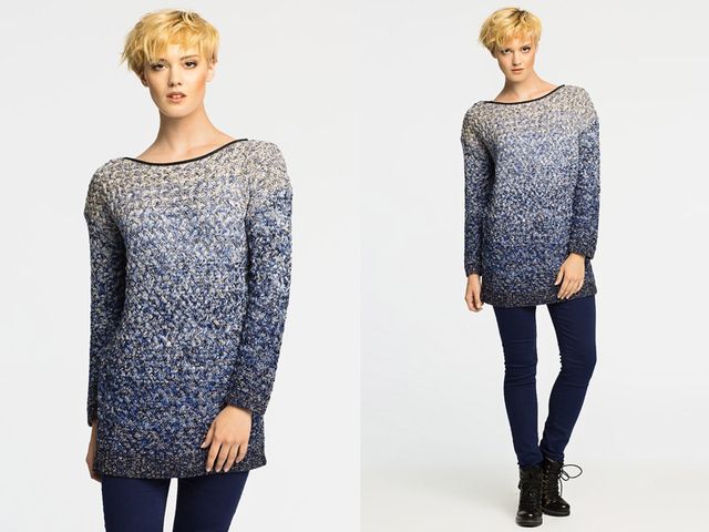 Dzianinowe sukienki i długie swetry na zimę Dzianinowe sukienki i długie swetry na zimę