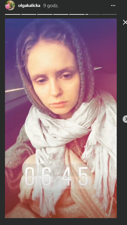 ZMĘCZONA Olga Kalicka bez makijażu! Nie ma czasu się wyspać!