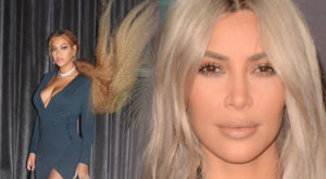 Beyonce wyśmiała blond włosy Kim Kardashian?