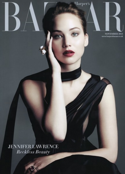 Jennifer Lawrence na okładce Harper's Bazaar (FOTO) Jennifer Lawrence na okładce Harper's Bazaar (FOTO)
