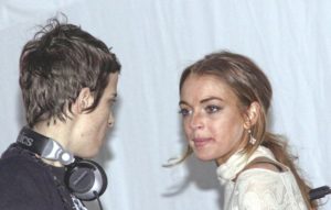 Lindsay Lohan pije z matką