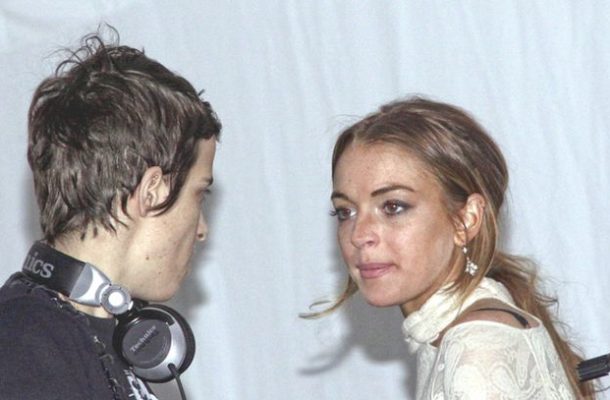 Lindsay Lohan pije z matką