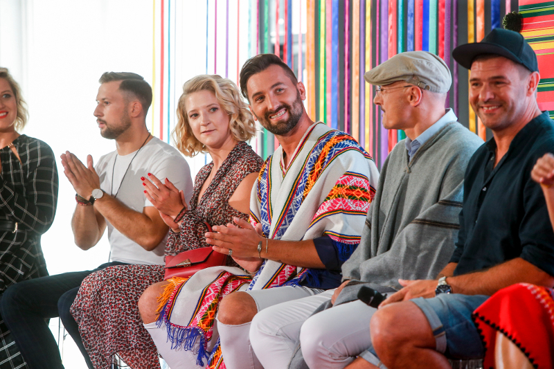 Szulim, Steczkowska, dwóch Chajzerów na konferencji Ameryka Express