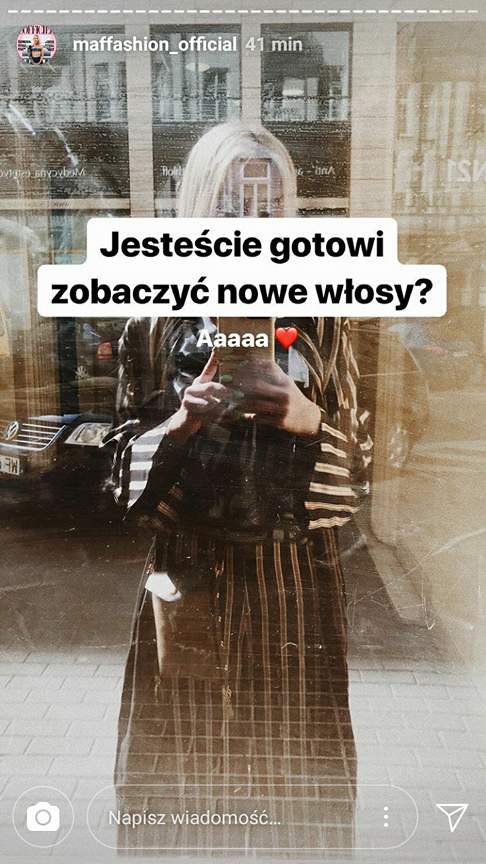 Nowa fryzura Maffashion to początek jej DRAMATU: Czuję się jak inna osoba! Nowa fryzura Maffashion to początek jej DRAMATU: Czuję się jak inna osoba!