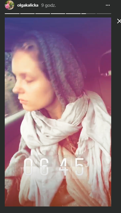 ZMĘCZONA Olga Kalicka bez makijażu! Nie ma czasu się wyspać!