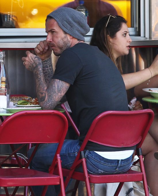 David Beckham ma czas na wypady z kumplem (FOTO) David Beckham ma czas na wypady z kumplem (FOTO)