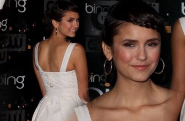 Subtelna Nina Dobrev w bieli (FOTO)