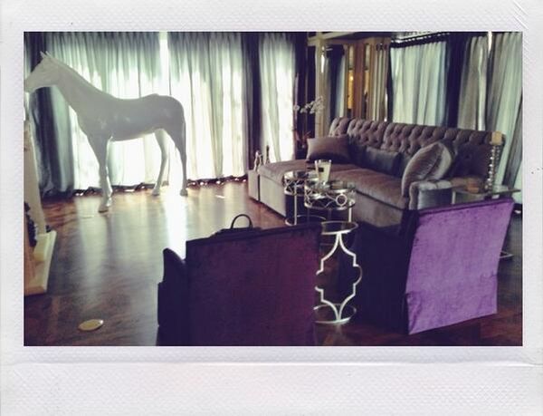 Kto w swoim salonie ma konia naturalnych rozmiarów? (FOTO)