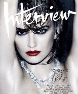 Boska Penelope Cruz w magazynie Interviews Boska Penelope Cruz w magazynie Interviews