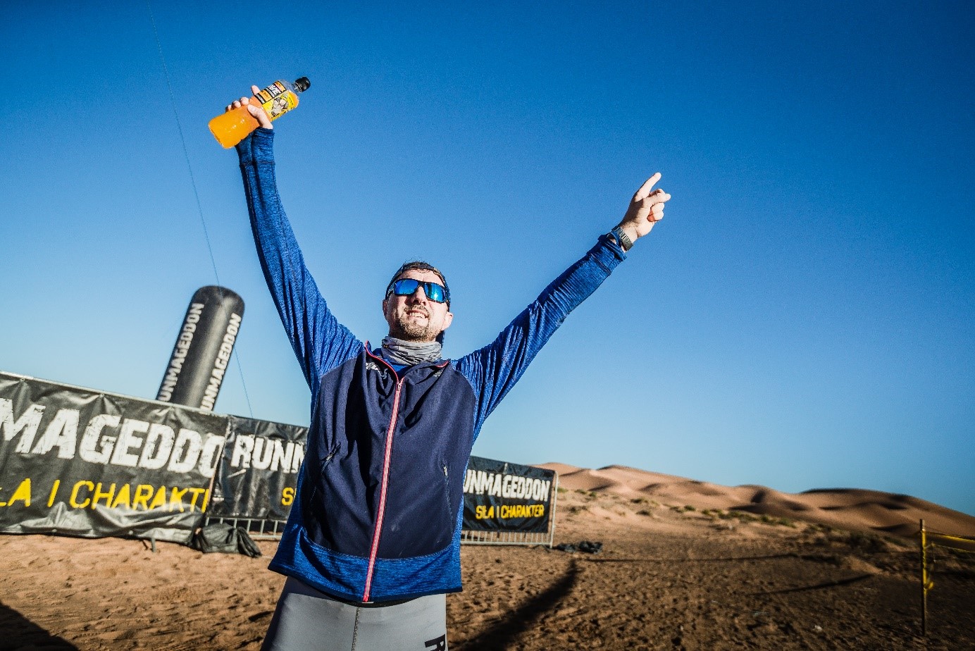 Sahara mu nie straszna. Jerzy Dudek przebiegł pustynny Runmageddon!