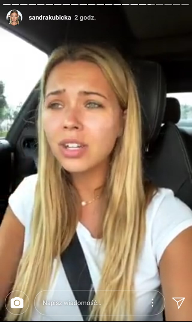 Zdenerwowana Sandra Kubicka komentuje newsa o OSTREJ imprezie!