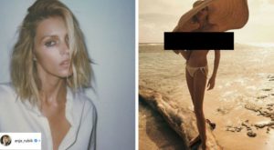 Anja Rubik pokazała nagi biust i PUPĘ na Instagramie… w Święta Wielkanocne