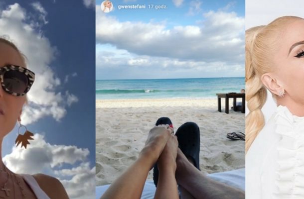Z kim Gwen Stefani spędza wakacje? Nagrała filmik!