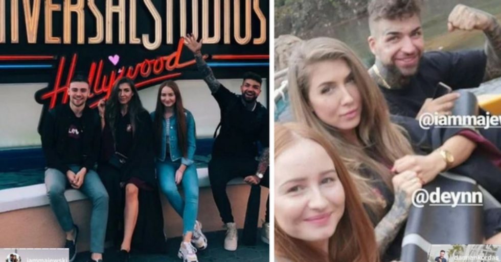 Doborowe towarzystwo: Mucha i Deynn razem na wycieczce po Hollywood Doborowe towarzystwo: Mucha i Deynn razem na wycieczce po Hollywood
