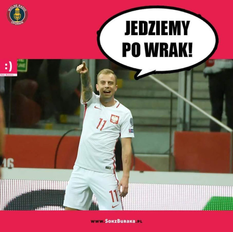 Memy po meczu Polska - Czarnogóra
