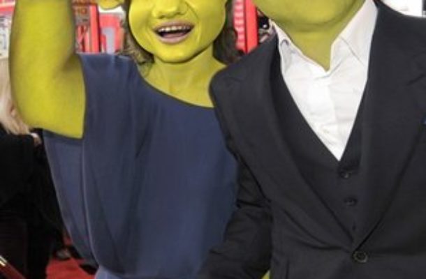 Brangelina jako Shrek i Fiona (FOTO)