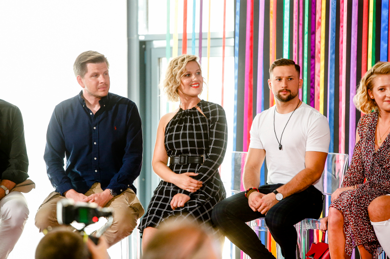 Szulim, Steczkowska, dwóch Chajzerów na konferencji Ameryka Express