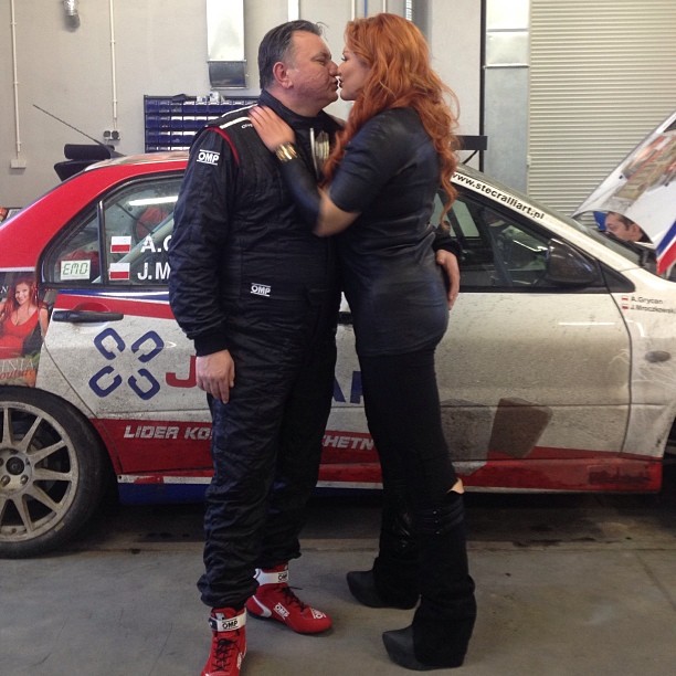 Marta Grycan dopinguje męża