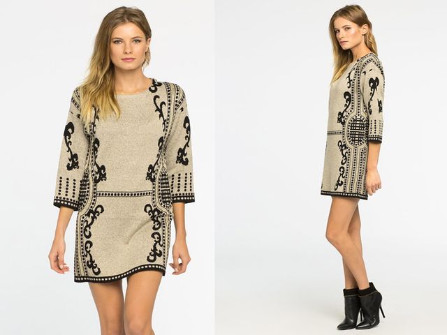 Dzianinowe sukienki i długie swetry na zimę Dzianinowe sukienki i długie swetry na zimę