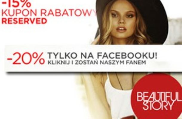 20% zniżki w Reserved!