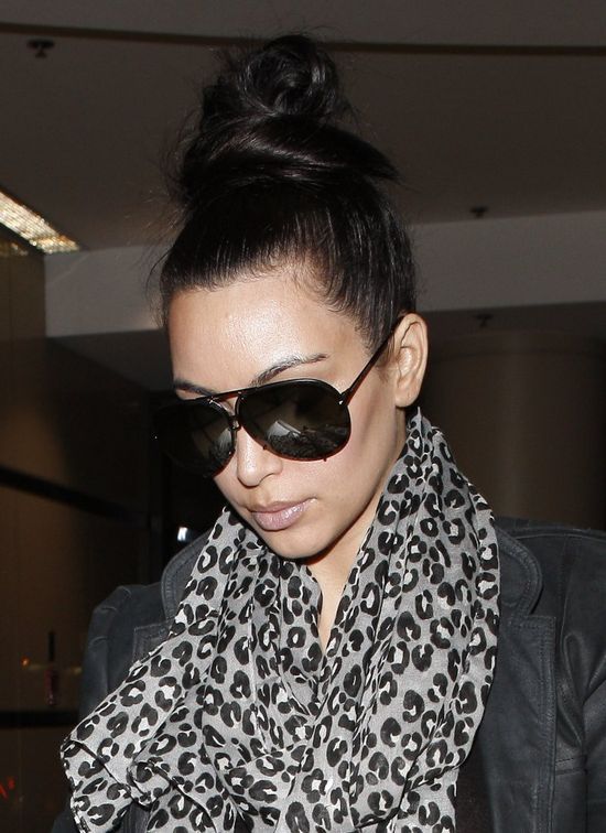 Kim Kardashian myje włosy raz na 5 dni Kim Kardashian myje włosy raz na 5 dni